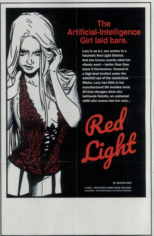 RED LIGHT #3: Chris Ferguson Erotic Film Homage cover C