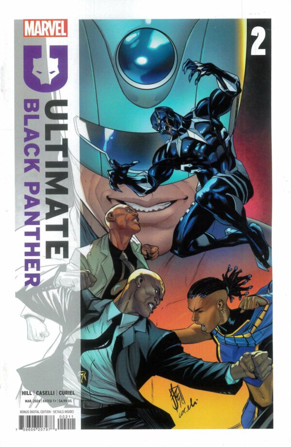 ULTIMATE BLACK PANTHER #2: Stefano Caselli cover A