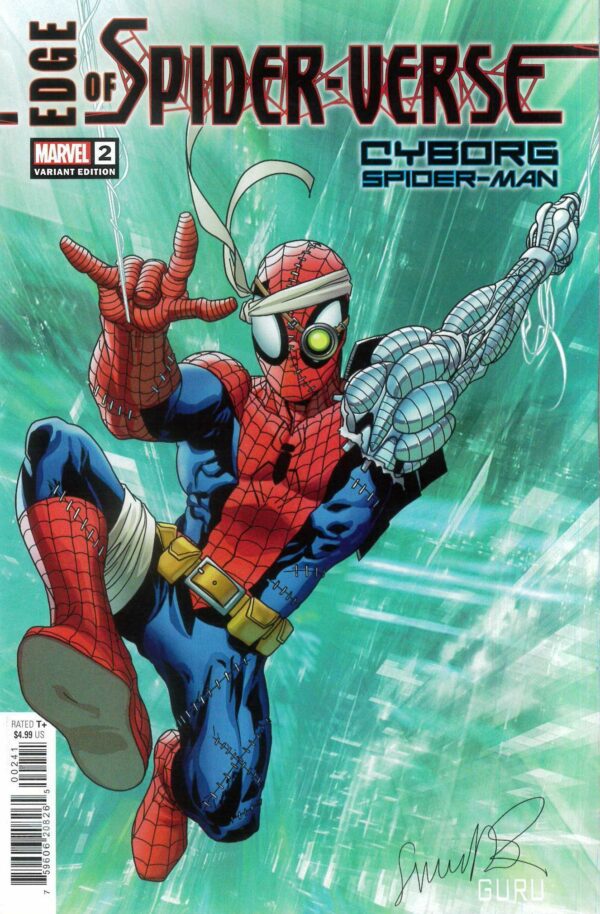 EDGE OF SPIDER-VERSE (2024 SERIES) #2: Salvador Larocca Cyborg Spider-man cover D