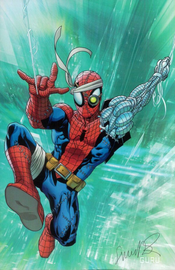 EDGE OF SPIDER-VERSE (2024 SERIES) #2: Salvador Larocca virgin Cyborg Spider-man RI cover R