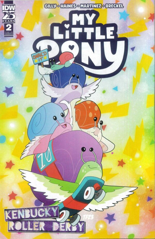 MY LITTLE PONY: KENBUCKY ROLLER DERBY #2: Trish Forstner cover B