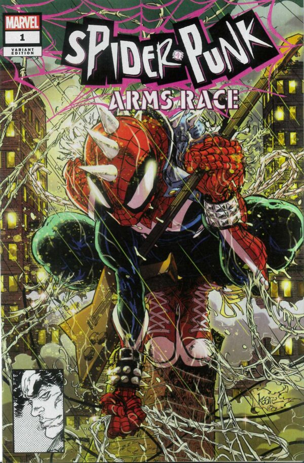 SPIDER-PUNK: ARMS RACE #1: Kaare Andrews cover E