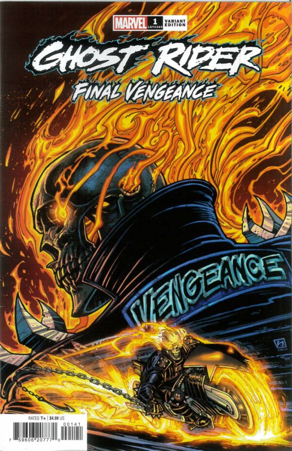 GHOST RIDER: FINAL VENGEANCE #1: Chad Wayne Hardin cover D