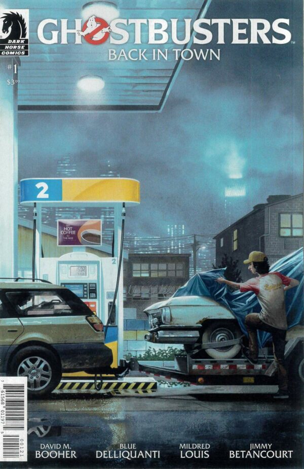 GHOSTBUSTERS: BACK IN TOWN #1: Kyle Lambert cover B