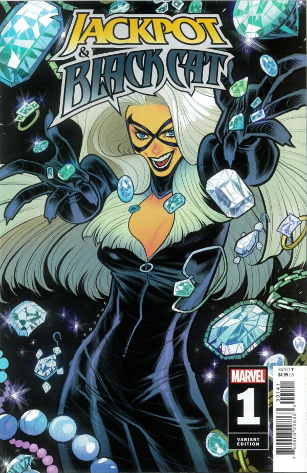 JACKPOT AND BLACK CAT #1: Elizabeth Torque Black Cat cover D