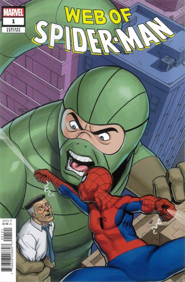 WEB OF SPIDER-MAN (2024 ONE SHOT) #1: E.J. Su Animation cover B