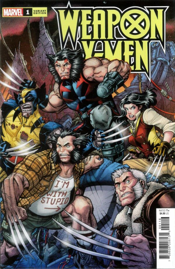 WEAPON X-MEN #1: Nick Bradshaw RI cover P