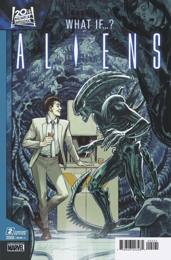 ALIENS WHAT IF #2: David Lopez cover B