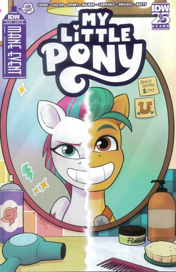 MY LITTLE PONY: MANE EVENT #1: Robin Easter cover B