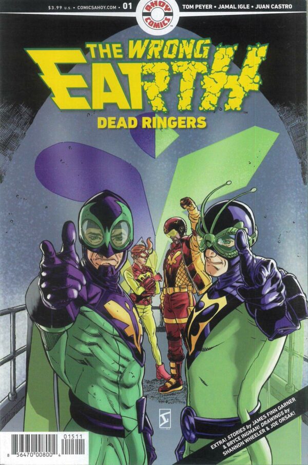 WRONG EARTH: DEAD RINGERS #1: Jamal Igle cover A