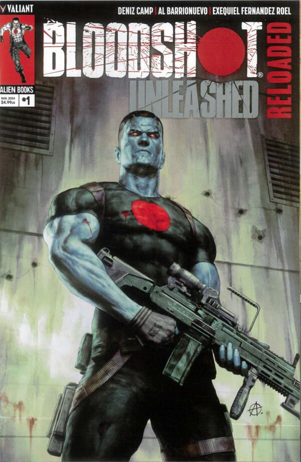 BLOODSHOT UNLEASHED: RELOADED #1: Agustin Alessio cover A
