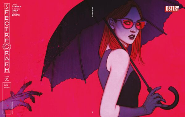 SPECTREGRAPH #1: Jenny Frison cover F