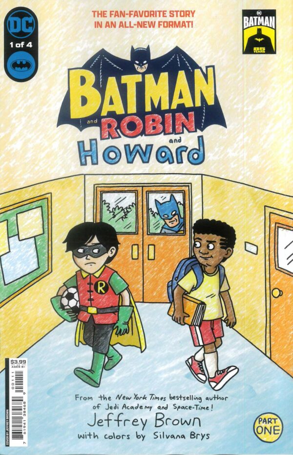 BATMAN AND ROBIN AND HOWARD (2024 SERIES) #1: Jeffrey Brown cover A