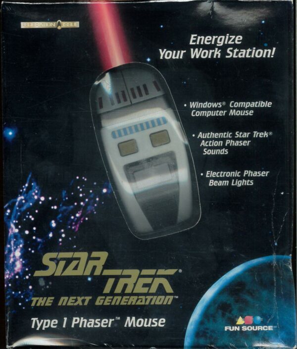 STAR TREK NEXT GENERATION TYPE 1 PHASER MOUSE