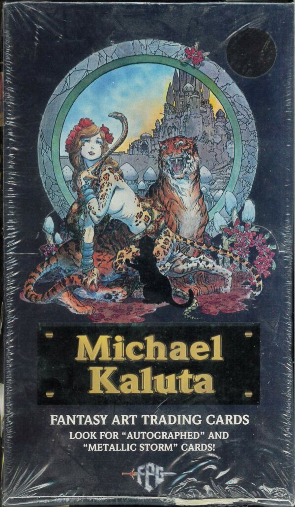 FPG TRADING CARD DISPLAY BOX #2: Michael Kaluta Fantasy Art (36 packs sealed) NM