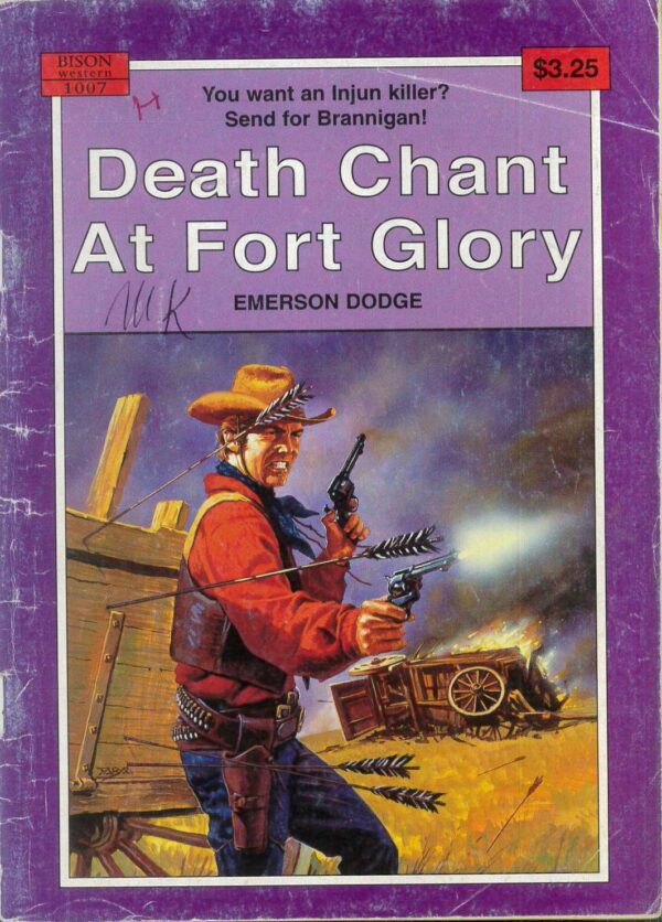 BISON WESTERN (1960-1991) #1007: Death Chant At Fort Glory (Emerson Dodge) GD/VG