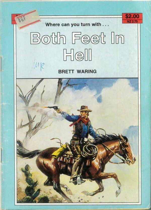 BISON WESTERN (1960-1991) #759: Both Feet In Hell (Brett Waring) VG