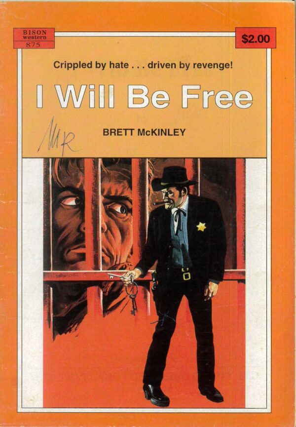 BISON WESTERN (1960-1991) #875: I Will Be Free (Brett McKinley) VF