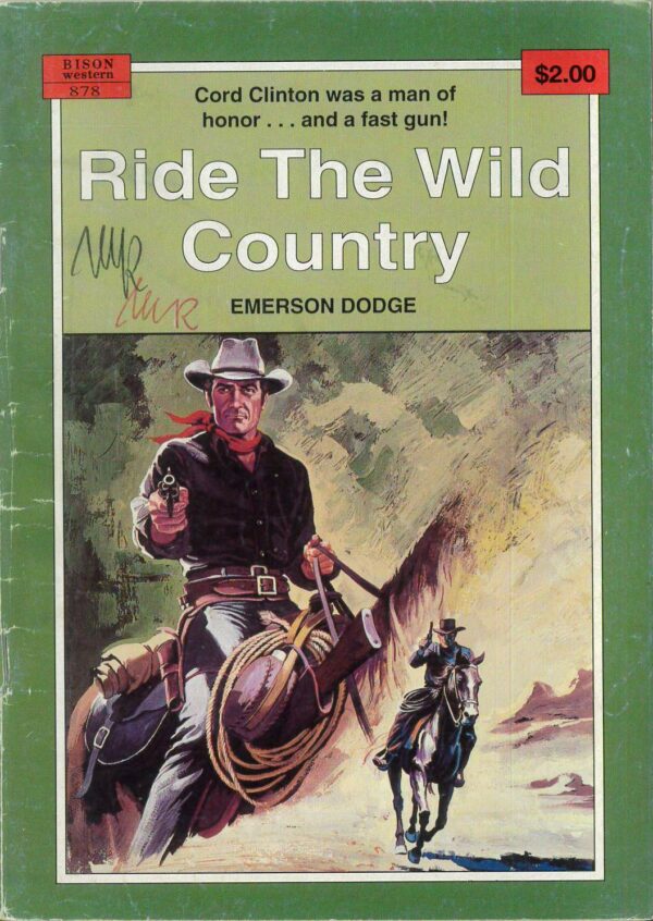 BISON WESTERN (1960-1991) #878: Ride the Wild Country (Emerson Dodge) VG/FN