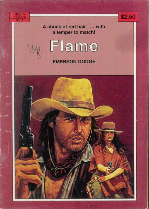 BISON WESTERN (1960-1991) #922: Flame (Emerson Dodge) VG