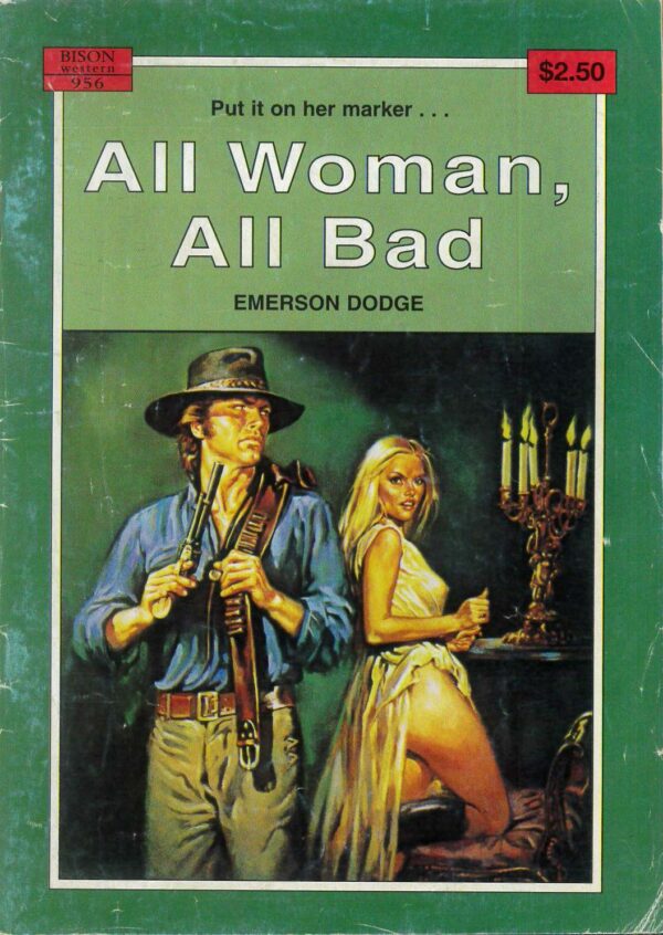 BISON WESTERN (1960-1991) #956: All Woman, All Bad (Emerson Dodge) VG