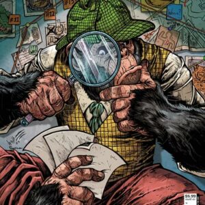 DETECTIVE COMICS (1935- SERIES: VARIANT EDITION) #1084: Maria Wolf April Fools Detective Chimp cover H