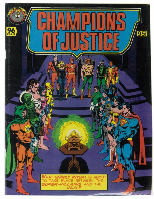 CHAMPIONS OF JUSTICE (1982 SERIES) #1: no number – GD/VG