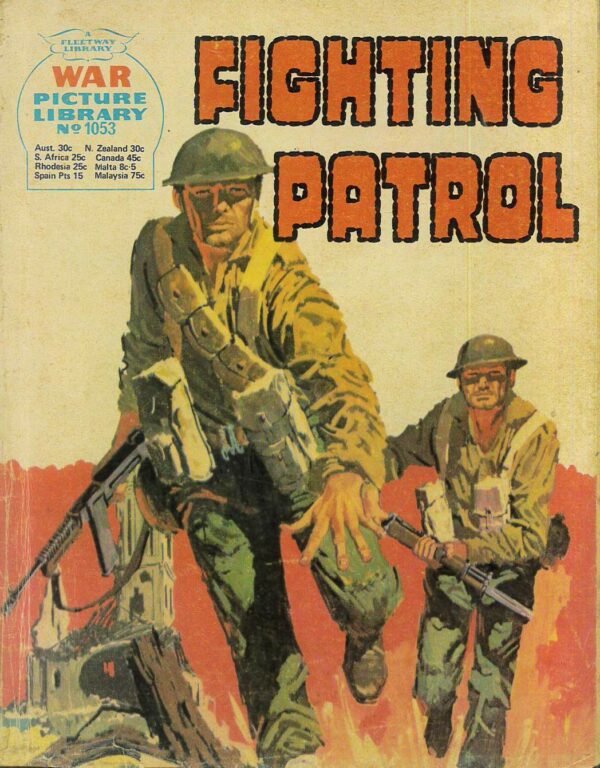 WAR PICTURE LIBRARY (1958-1984 SERIES) #1053: Fighting Patrol (Australian Variant) VG