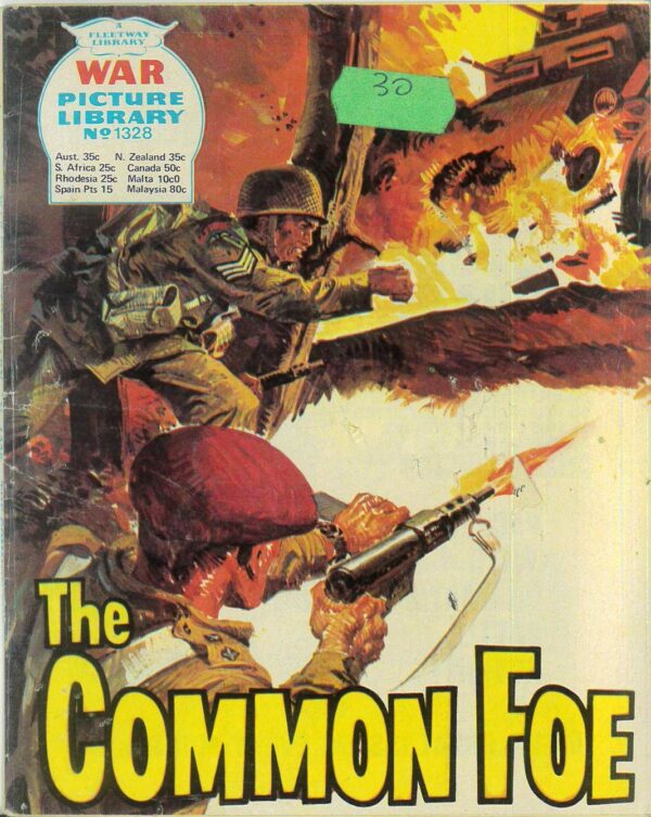WAR PICTURE LIBRARY (1958-1984 SERIES) #1328: The Common Foe (Australian Variant) GD/VG