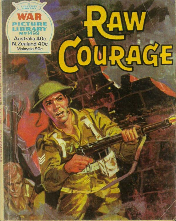 WAR PICTURE LIBRARY (1958-1984 SERIES) #1499: Raw Courage – Australian Variant – VG