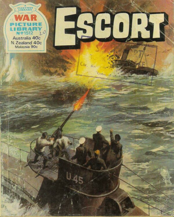 WAR PICTURE LIBRARY (1958-1984 SERIES) #1512: Escort – Australian Variant – GD/VG