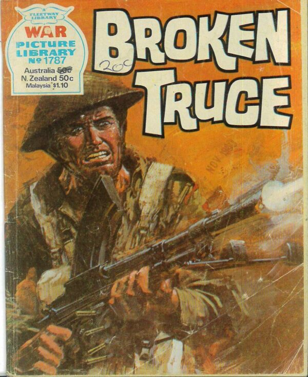 WAR PICTURE LIBRARY (1958-1984 SERIES) #1787: Broken Truce – Australian Variant – GD/VG