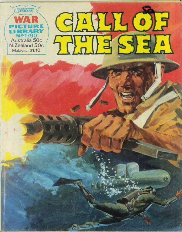 WAR PICTURE LIBRARY (1958-1984 SERIES) #1790: Call of the Sea – Australian Variant – VG