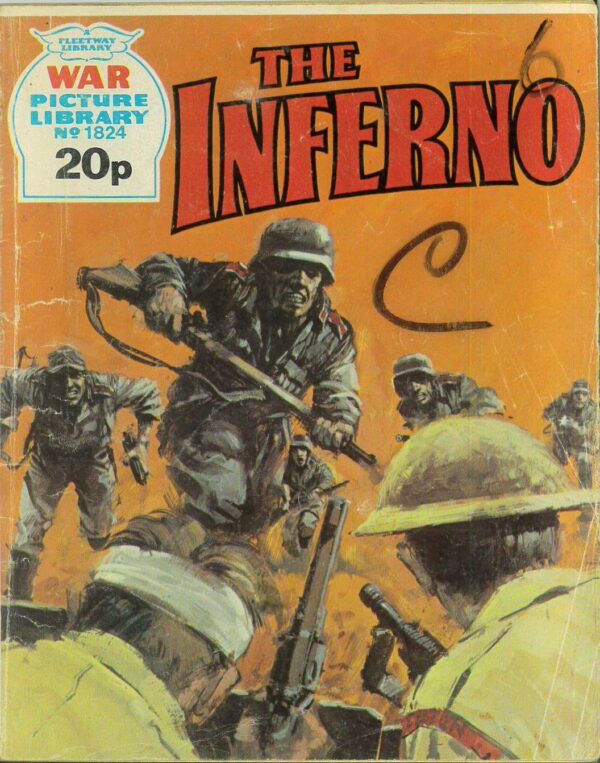 WAR PICTURE LIBRARY (1958-1984 SERIES) #1824: The Inferno – GD/VG