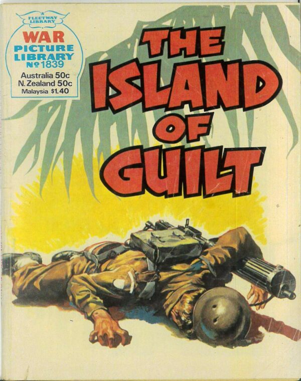 WAR PICTURE LIBRARY (1958-1984 SERIES) #1839: The Island of Guilt – Australian Variant – VG