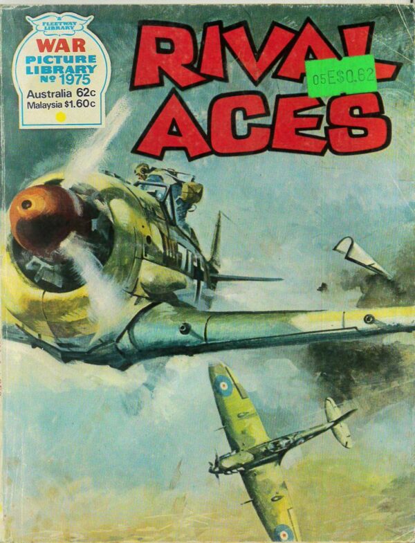 WAR PICTURE LIBRARY (1958-1984 SERIES) #1975: Rival Aces – Australian Variant – VG/FN