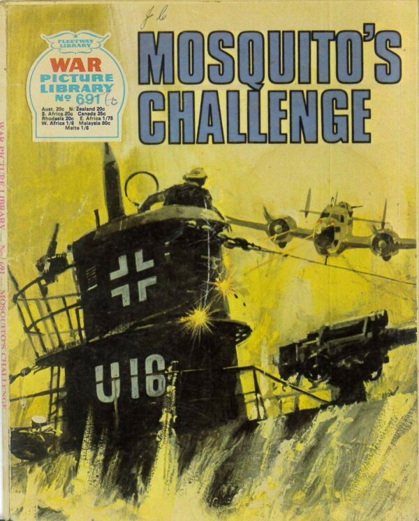 WAR PICTURE LIBRARY (1958-1984 SERIES) #691: Mosquito’s Challenge (Australian Variant) GD