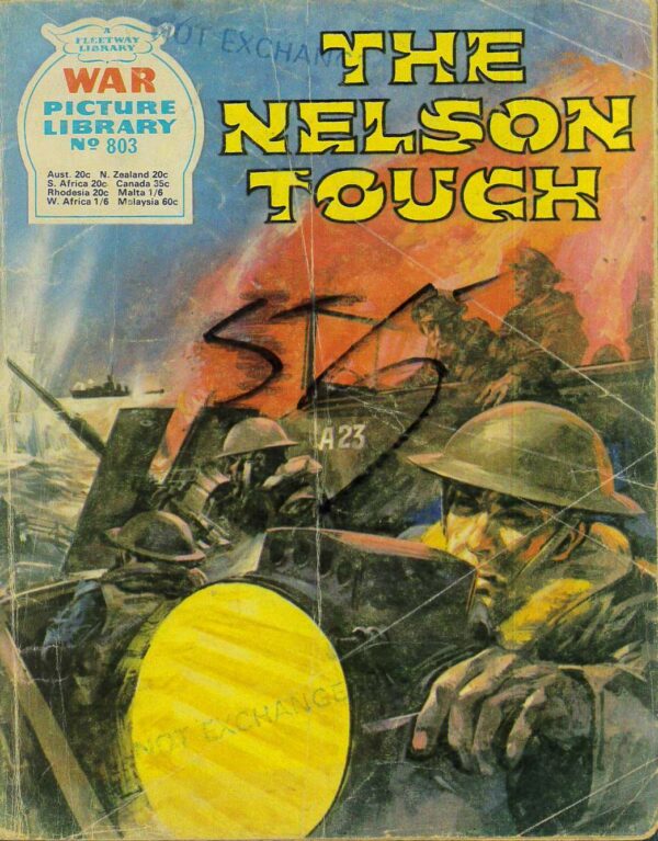 WAR PICTURE LIBRARY (1958-1984 SERIES) #803: The Nelson Touch (Australian Variant) GD/VG