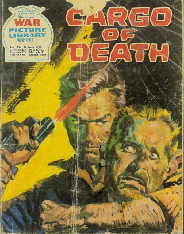 WAR PICTURE LIBRARY (1958-1984 SERIES) #861: Cargo of Death (Australian Variant) GD/VG