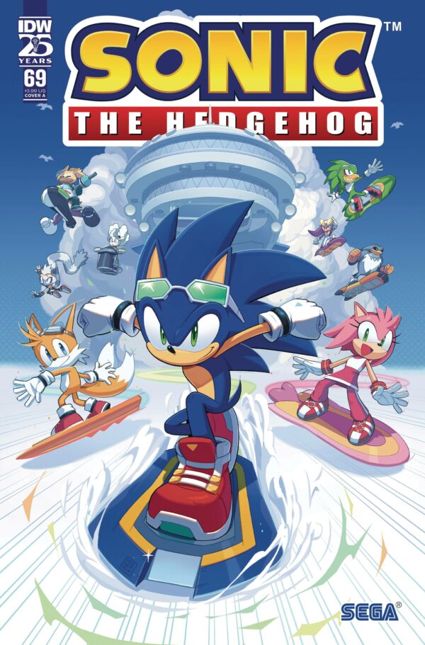 SONIC THE HEDGEHOG (2018 SERIES) #69: Min Ho Kim cover A