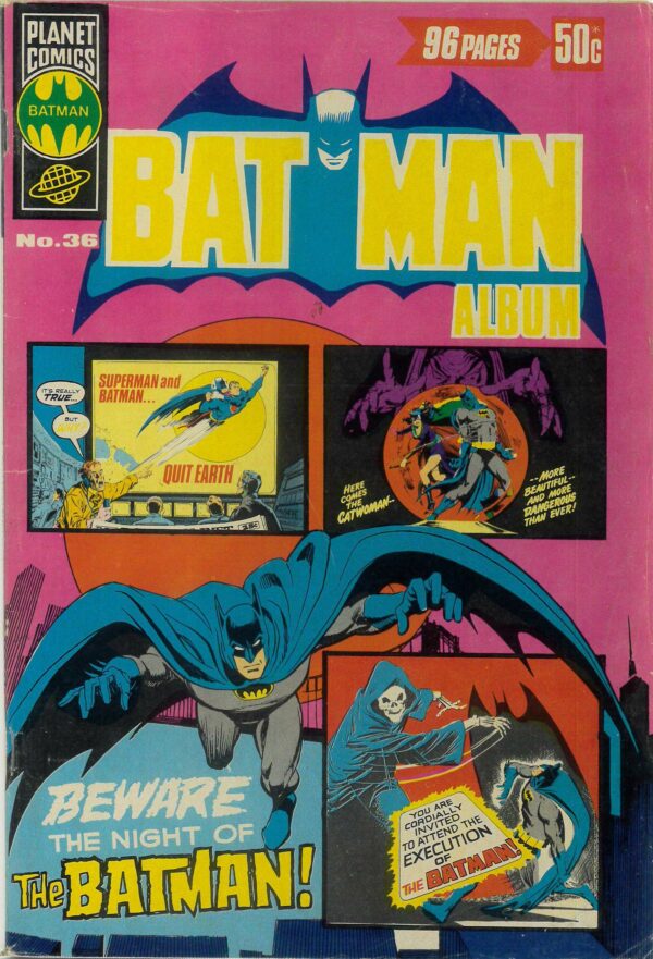 BATMAN ALBUM (GIANT) (1962-1981 SERIES) #36: FN