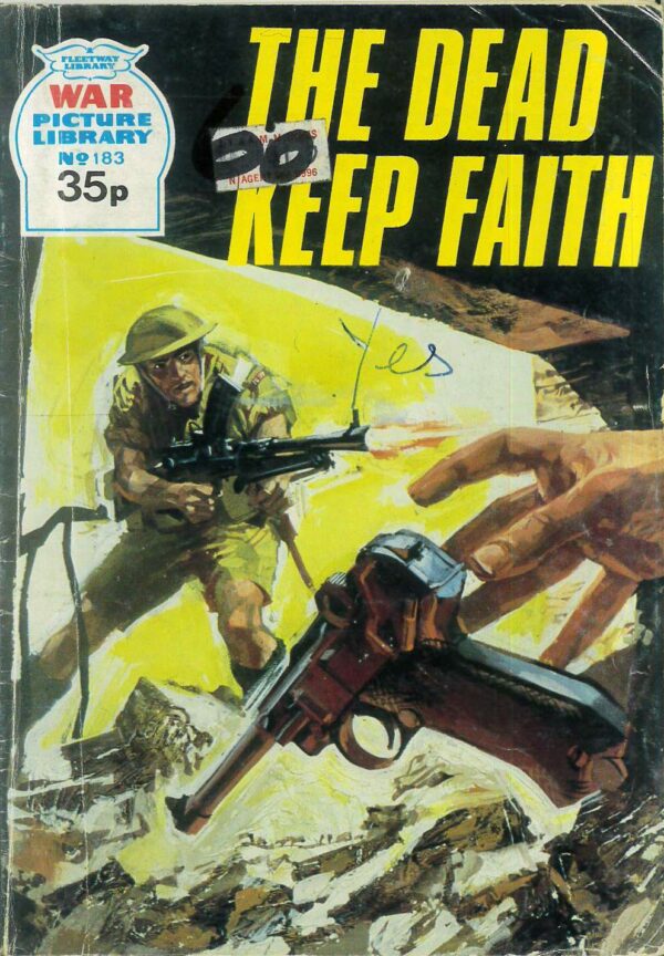 WAR PICTURE LIBRARY (1985-1992 SERIES) #183: The Dead Keep Faith – VG