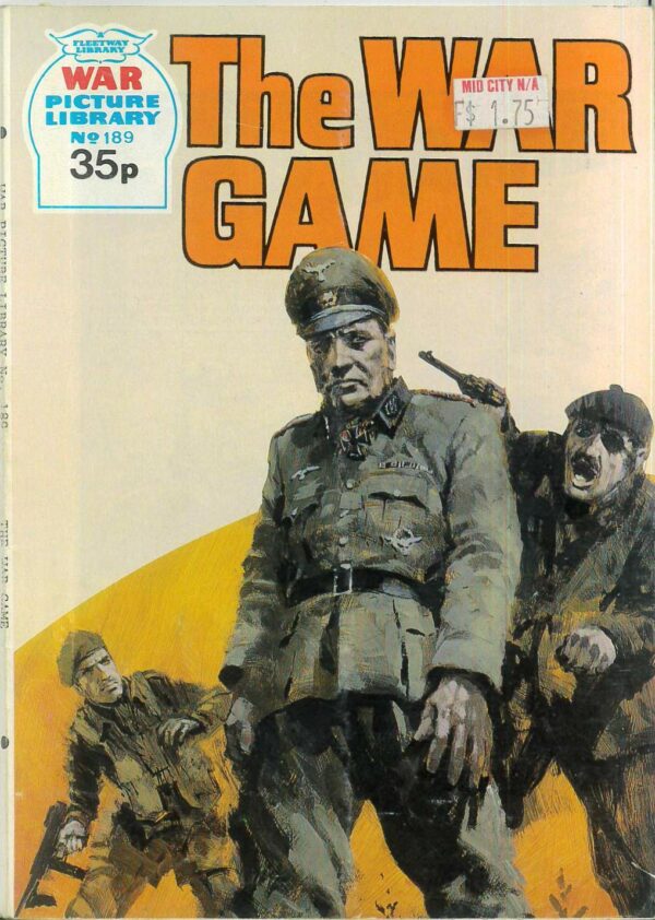 WAR PICTURE LIBRARY (1985-1992 SERIES) #189: The War Game – VF
