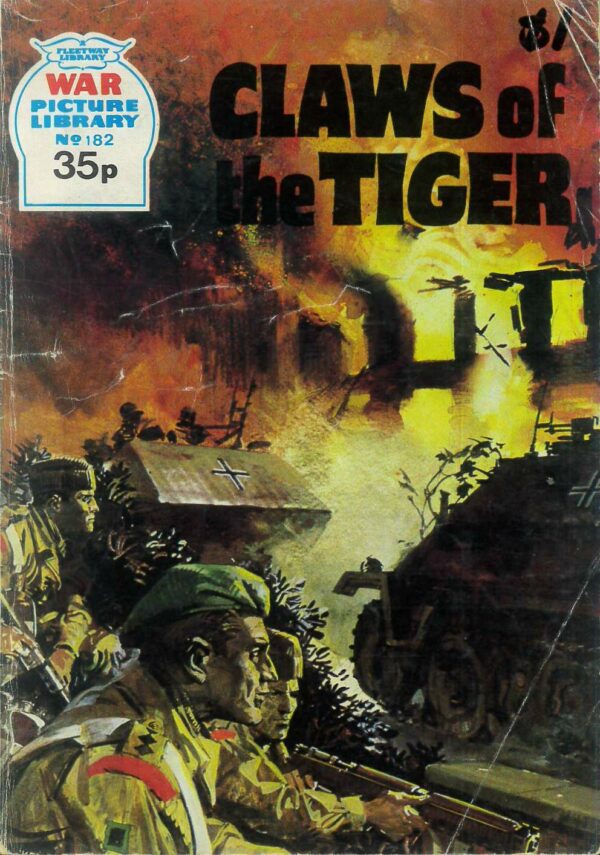 WAR PICTURE LIBRARY (1985-1992 SERIES) #182: Vlaws of the Tiger – VG