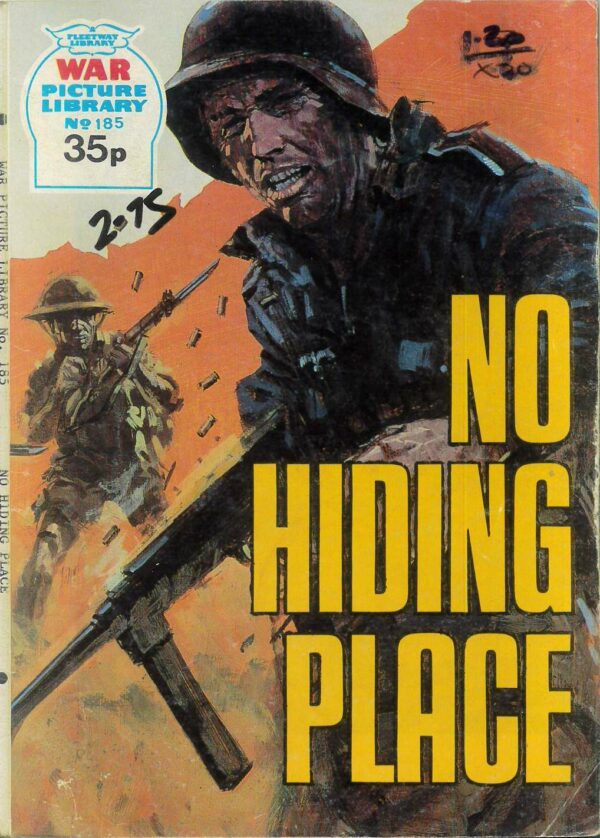WAR PICTURE LIBRARY (1985-1992 SERIES) #184: No Hiding Place – VG