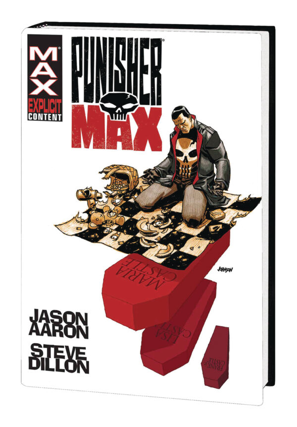 PUNISHER MAX BY JASON AARON OMNIBUS (HC) #0: Dave Johnson cover