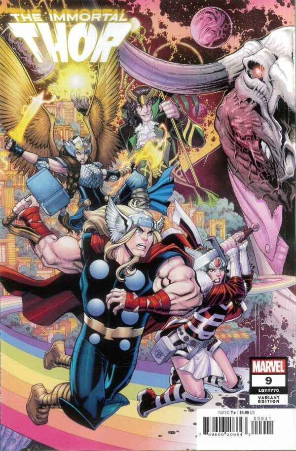 IMMORTAL THOR #9: Nick Bradshaw connecting cover D