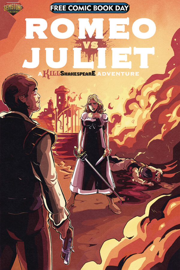 FCBD 2024 #23: GEMSTONE PUBLISHING: Romeo VS. Juliet Kill Shakespeare Adven