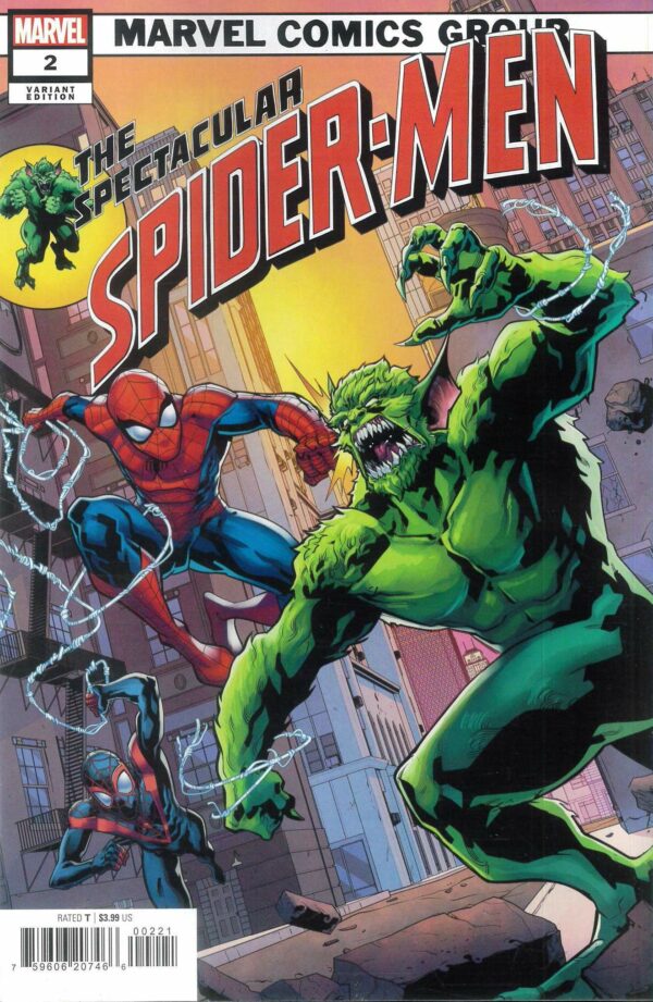 SPECTACULAR SPIDER-MEN #2: Will Sliney Homage cover B
