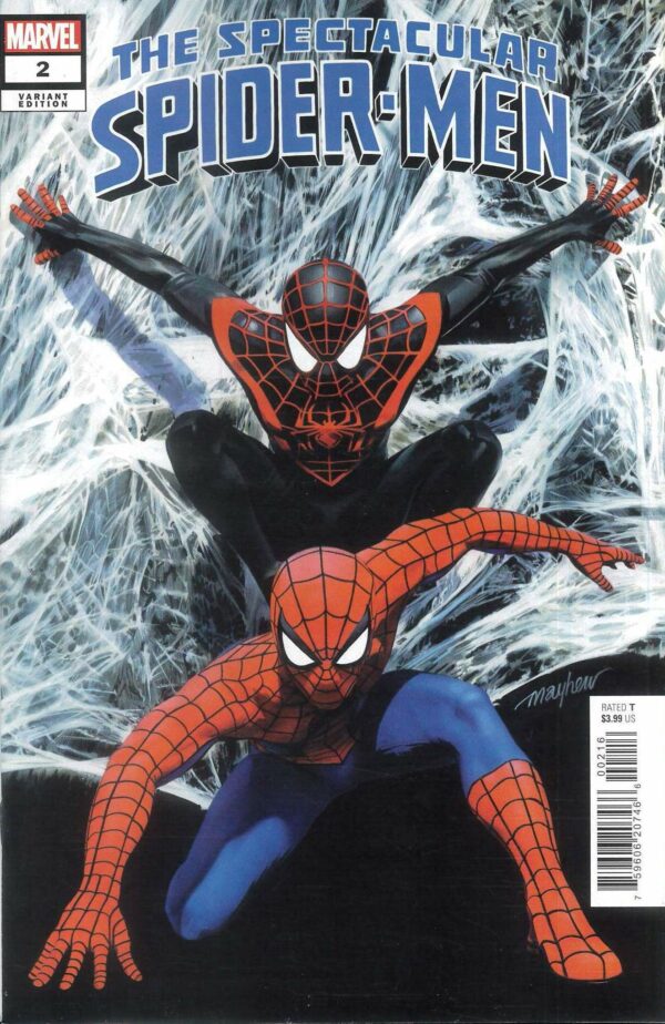 SPECTACULAR SPIDER-MEN #2: Mike Mayhew RI cover P